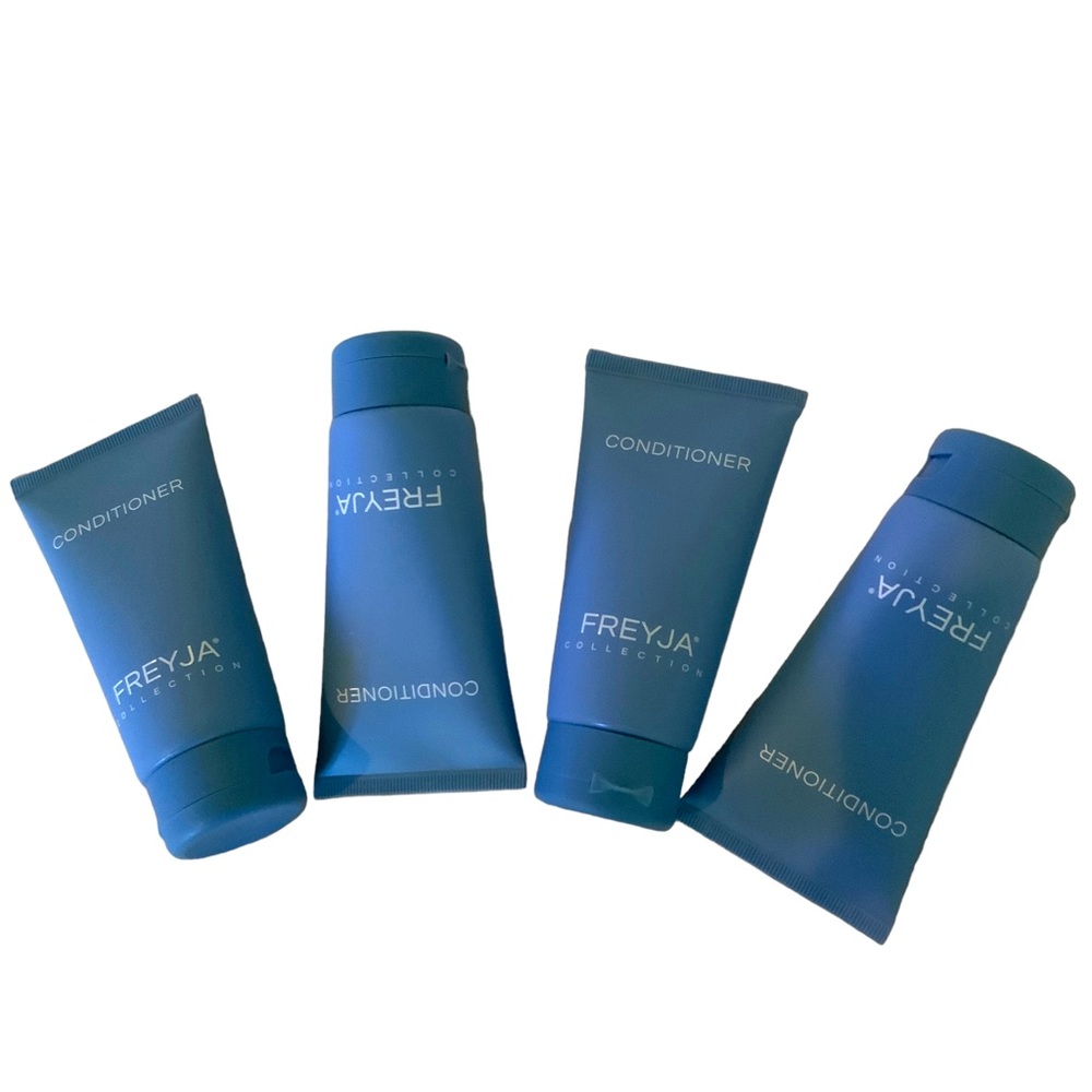 Freyja Collection Hair Conditioner Four (4) Luxury Spa European 2.70 Fl Oz Each